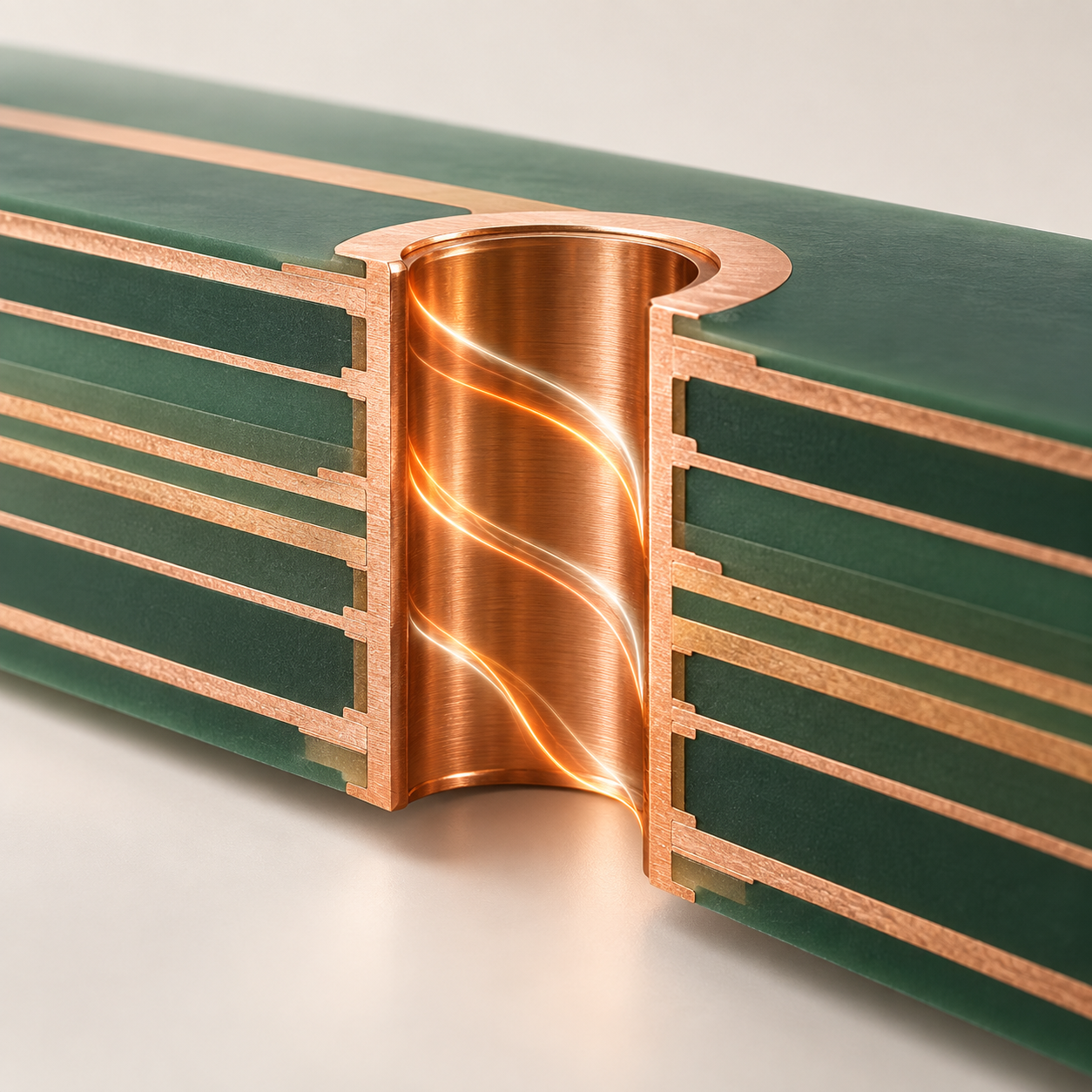 PPR copper plating, Periodic Pulse Reverse, pulse copper plating, PCB copper plating, high-aspect-ratio through hole, high-layer-count PCB, server PCB, in-hole copper uniformity, throwing power, insoluble anode, copper oxide replenishment